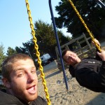 Swinging at a KOA in California - Sept. 10, 2011